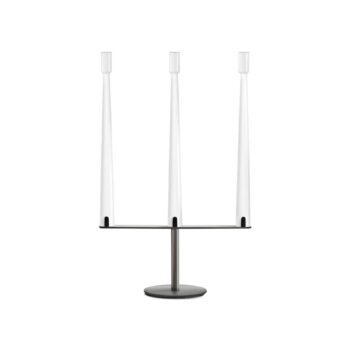 Nabíjateľná stolová lampa Nemo Sorrento LED, biela, 3 svetlá, USB