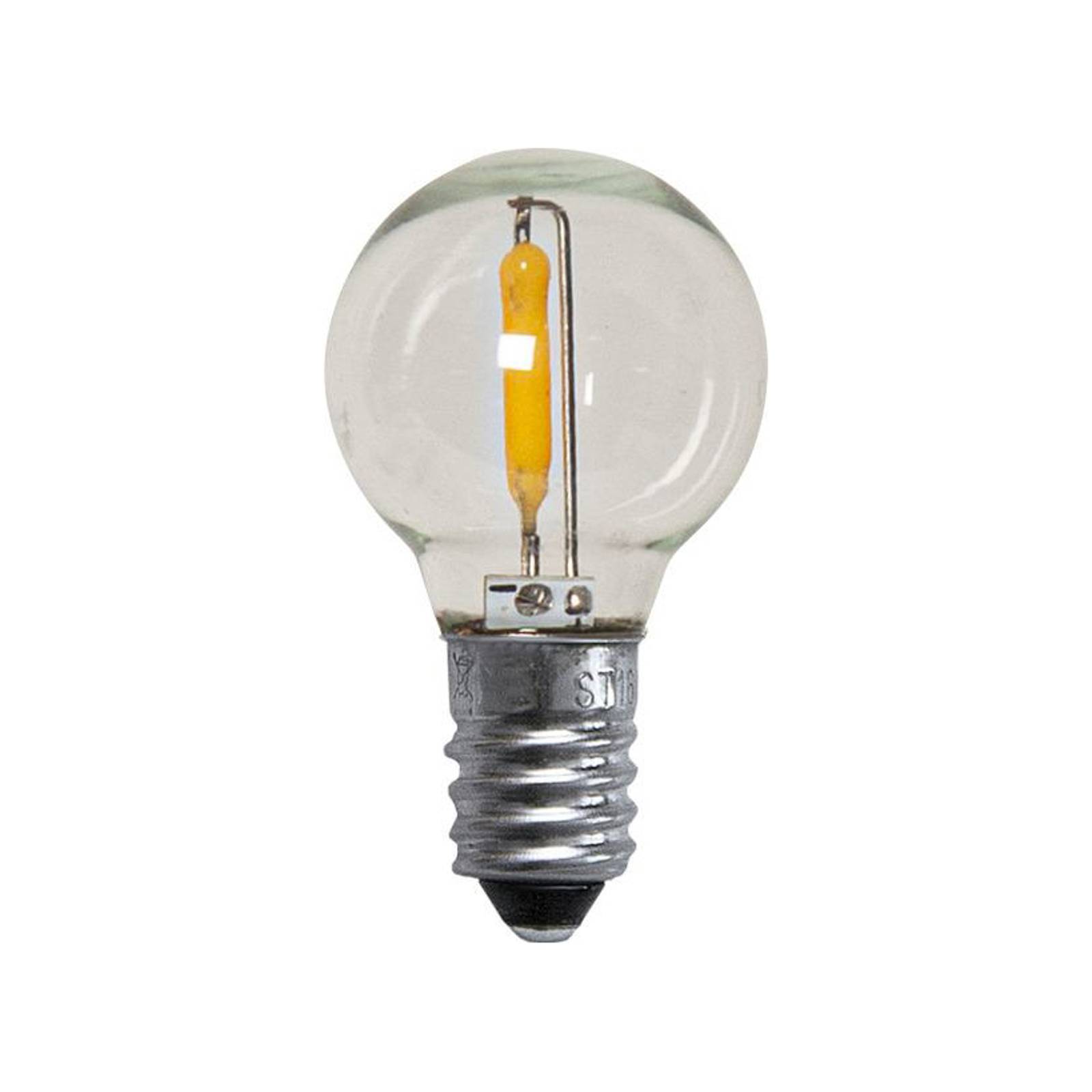Náhradná LED žiarovka E10 0,5W číra 23-55VAC/DC 3xSet Náhradná LED žiarovka E10 0,5W číra 23-55VAC/DC 3xSet