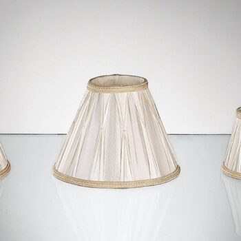 Náhradné tienidlo na stolné lampy v plisé 23 cm