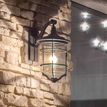 Nástenná lucerna Royal Marine klietka výška 33,7cm