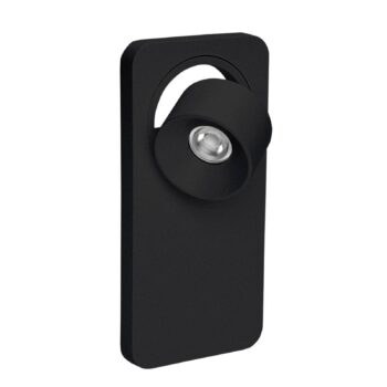 Nástenné LED svietidlo Beebo W, čierna