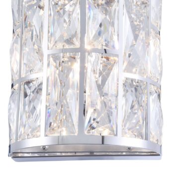 Nástenné svetlo Gelid tabuľky z krištáľového skla