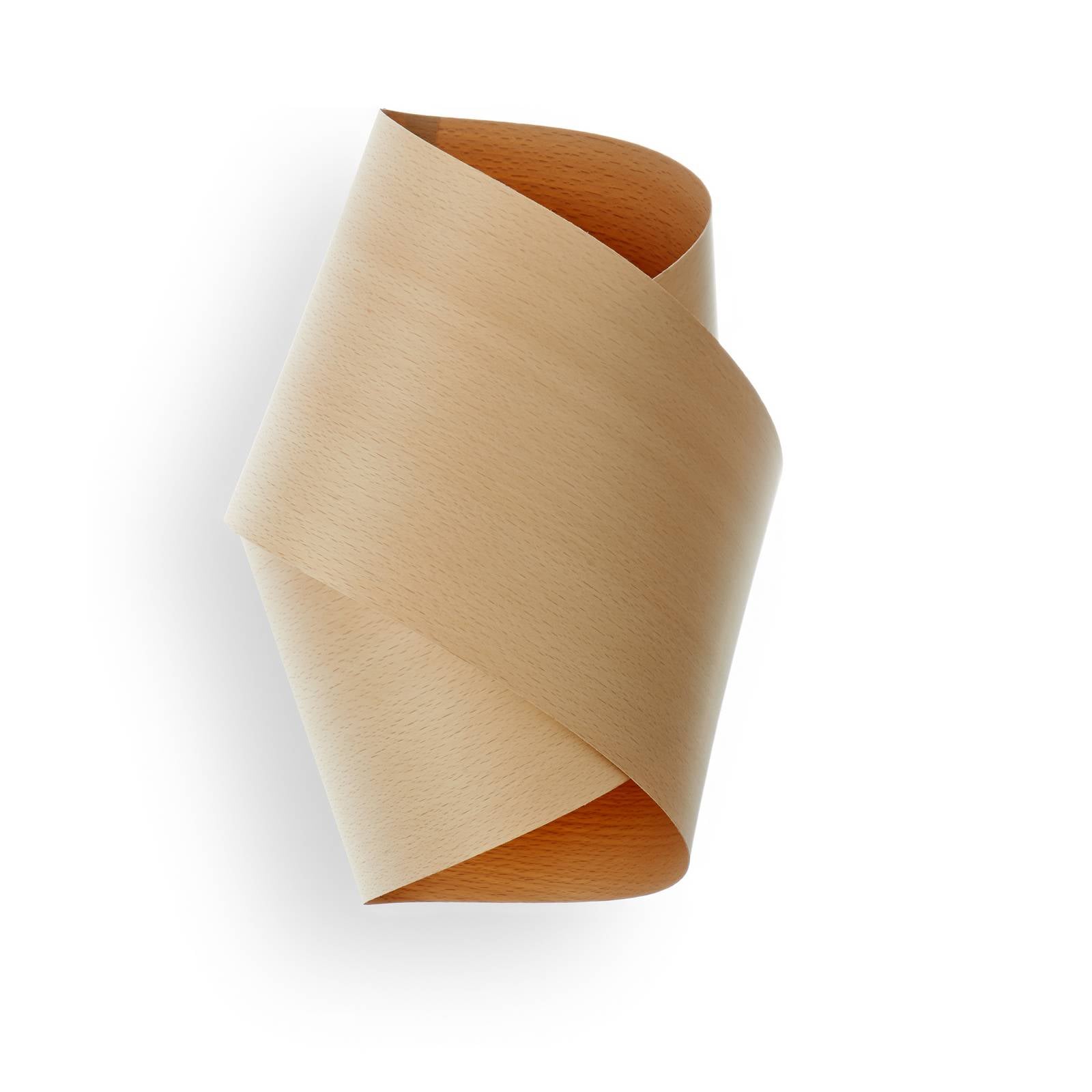 Nástenné svetlo LZF Orbit, farba buk, šírka 19 cm, drevo Nástenné svetlo LZF Orbit, farba buk, šírka 19 cm, drevo