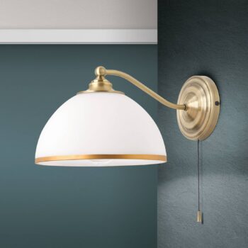 Nástenné svetlo Old Lamp so šnúrovým vypínačom