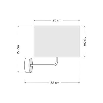 Nástenné svetlo Susan, biela/béžová/zlatá