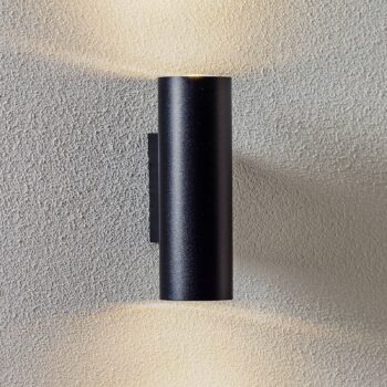 Nástenné svietidlo Marley 2-svetelné čierne