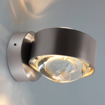 Nástenné svietidlo Puk Wall, G9, matný chróm