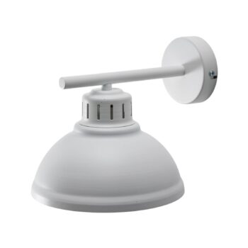 Nástenné svietidlo Sven, 1 svetlo, biele, oceľ, E27