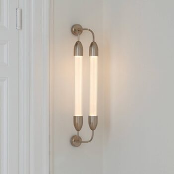 Nástenné svietidlo UMAGE Lemon Squeeze 2-light, dĺžka 77 cm, mosadz