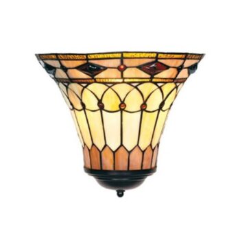 Nástenné svietidlo v tiffany štýle MEDUSA