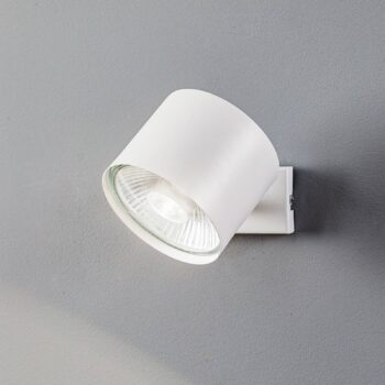 Nástenný ohrievač Bot, biely, pohyblivý