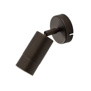 Nástenný ohrievač Link, titánovo-zlatá farba, šírka 8 cm, oceľ