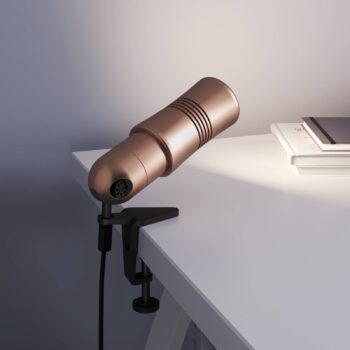 Neo! Clamp upínacia LED lampa, medená