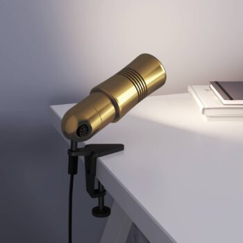 Neo! Clamp upínacia LED lampa, mosadz