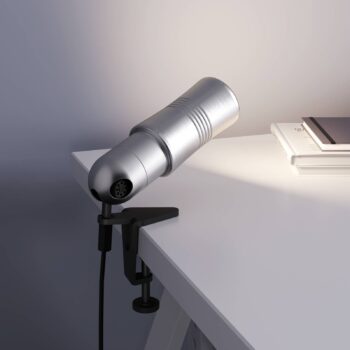 Neo! Clamp upínacia LED lampa, prírodný hliník