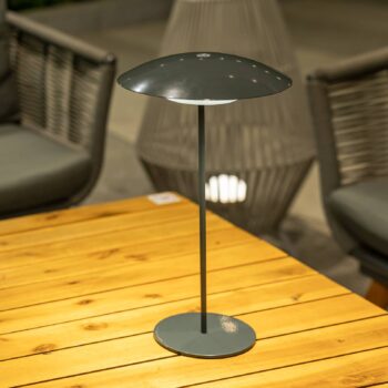 Newgarden Sardinia LED dobíjacia lampa IP44 antracitová 40