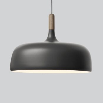 Northern Acorn závesná lampa, matná sivá