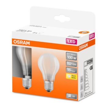 OSRAM Classic A LED žiarovka E27 11W 2700K matná 2