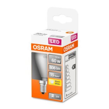 OSRAM Classic P LED žiarovka E14 6,5W 2 700K matná