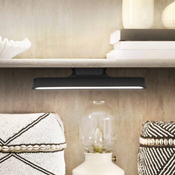 OSRAM LED akumulátorová podstavná lampa LINEAR MOBILE čierna 28 cm CCT