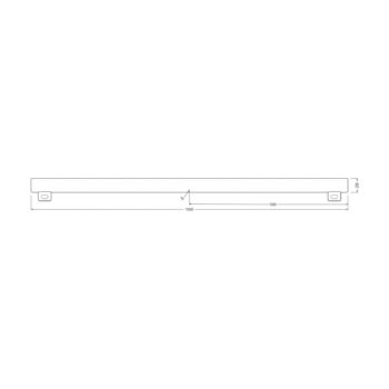 OSRAM LED lineárna lampa S14s 9,9 W trubica 2700 K 100 cm matná stmievateľná