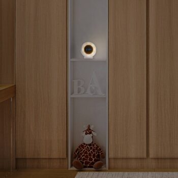 OSRAM LED nocne svetlo NIGHTLUX CLOCK, biele, hodiny, CCT