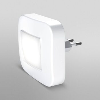 OSRAM LED zásuvkové nocne svetlo LUNETTA HALL, biele, senzor