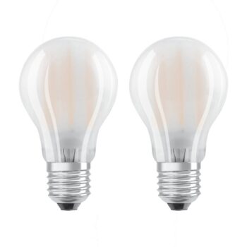 OSRAM LED žiarovka E27 6,5W teplá biela 2 kusy
