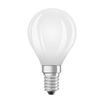 OSRAM LED žiarovka kvapka E14 1,2W matná 2700K 255lm