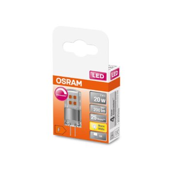 OSRAM PIN 12V LED pätica G4 2W 200lm stmievateľné