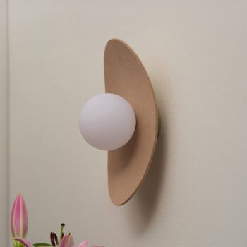 OSRAM nástenné svetlo Decor Pearl, béžové, plsť, G9