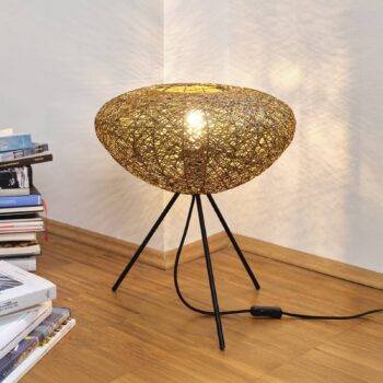 OSRAM stolová lampa Decor Paper Drop, Tripod., béžová, E27