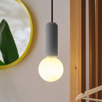 OSRAM závesné svietidlo Decor Concrete Mic, sivá, betón, G9