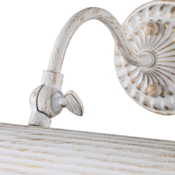 Obrazová lampa Renoir v bielej, 2 x E14 25 W