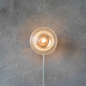 PR Home Nástenné svietidlo Juliette Ø 16 cm číre/mosadzné