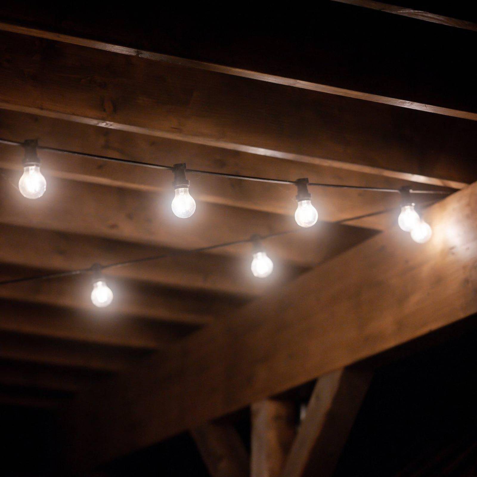 PR Home rozprávkové svetlá predlžovacie Bright, opál / čierna PR Home rozprávkové svetlá predlžovacie Bright, opál / čierna