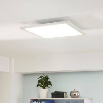 Panel LED Arcchio, CCT Lysander, 39 cm, biely, hliník