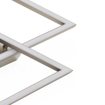 Paul Neuhaus LED stropné svietidlo Inigo, 54 cm, 2 svetlá, stmievateľné