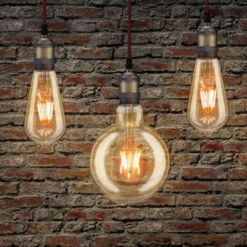 Pauleen LED žiarovka G125 E27 2,7 W zlatá 1 700 K