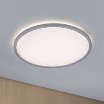 Paulmann Atria Shine LED panel, chróm, stmievateľné, Ø 42 cm