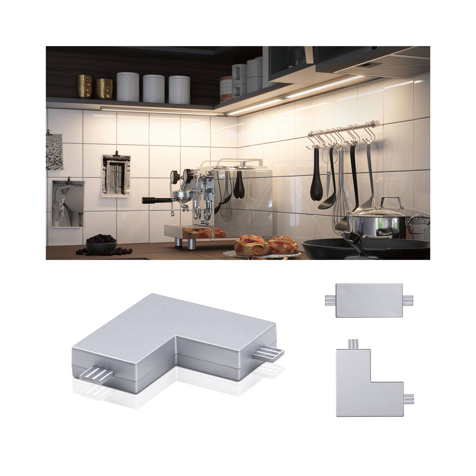 Paulmann Clever Connect rohový konektor Barre Paulmann Clever Connect rohový konektor Barre