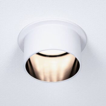 Paulmann Gil LED zapustený biely/čierny matný