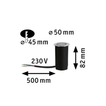 Paulmann Goldlicht LED svietidlá 5 cm clona