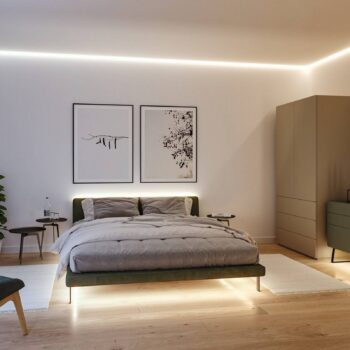 Paulmann LED pás MaxLED 1000 základná sada, 3 m, strieborná, CCT