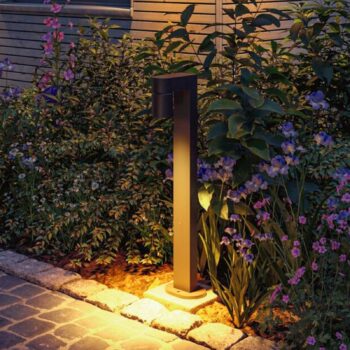 Paulmann LED svetlo na chodník Kimu 1, antracitová farba, 2 200 K