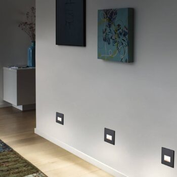 Paulmann LED svietidlo na montáž do steny EDGE, čierne