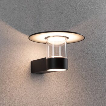 Paulmann LED vonkajšie nástenné svietidlo Sienna, hliník, senzor