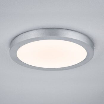 Paulmann Lunar LED panel, okrúhly, Ø 30 cm, chróm