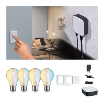 Paulmann Smart Home Set ZigBee 4x E27 7W LED žiarovka CCT