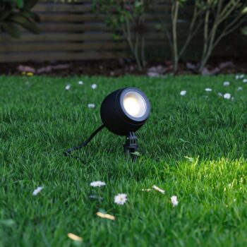 Paulmann Smart LED zemný bodový reflektor Kikolo, RGBW, antracit IP65